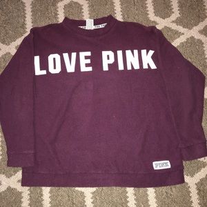 Pink Victoria Secret Crew Neck